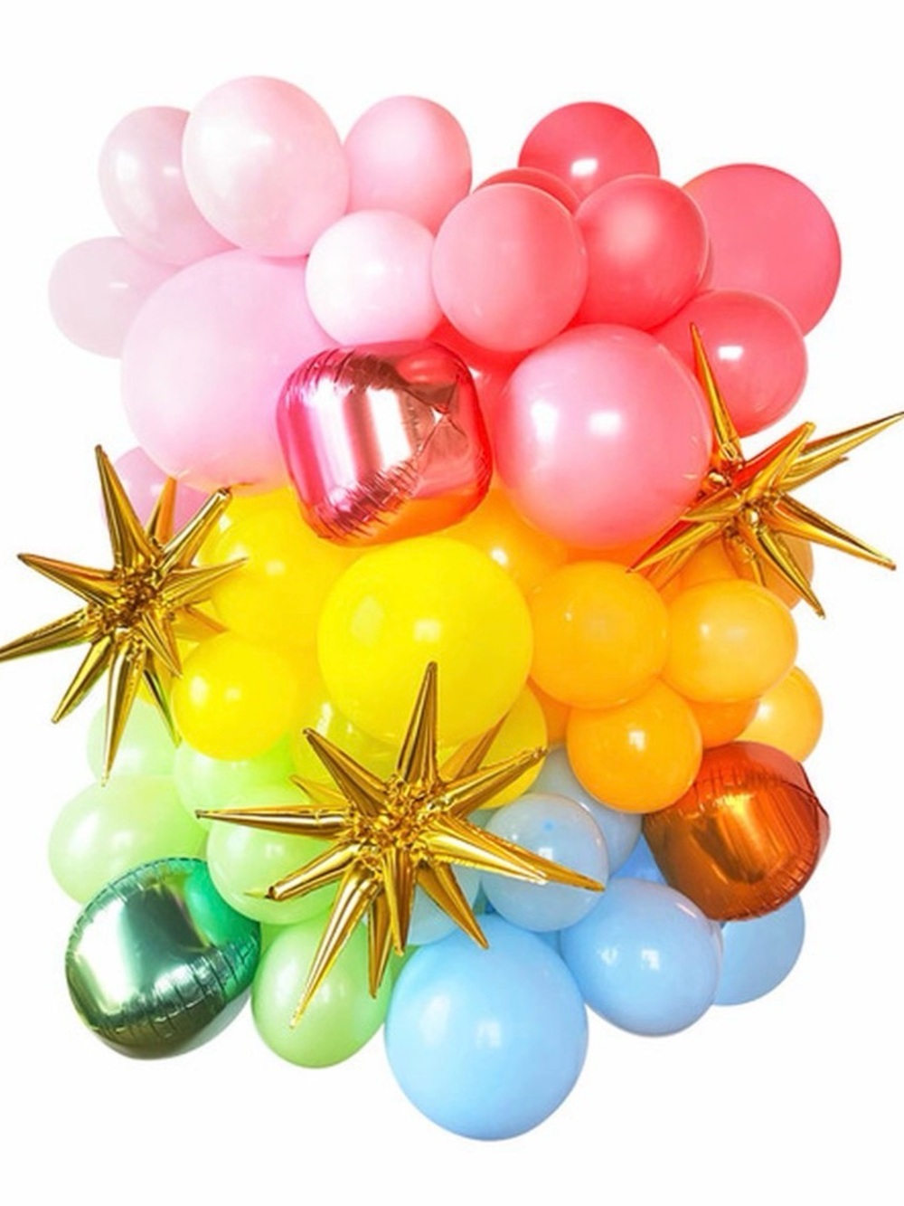 🎈 Party Balloon Oversized Photo Wall - Multicolor